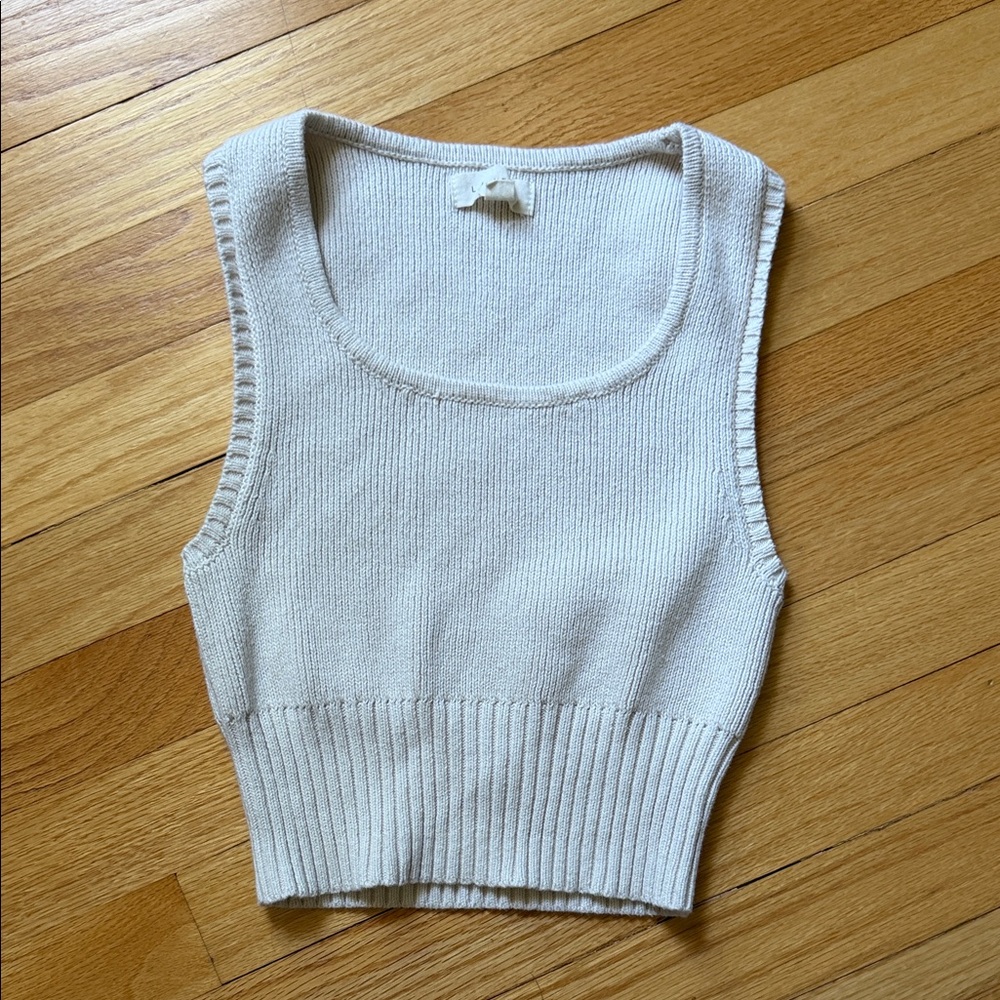 knit tank top